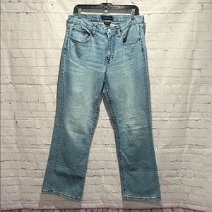 Aeropostale Woman’s Classic Blue Wide Leg Boyfriend Glare Jeans Size 10